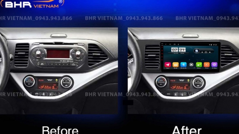 Màn hình DVD Android xe Kia Morning 2011 - 2020 | Vitech 